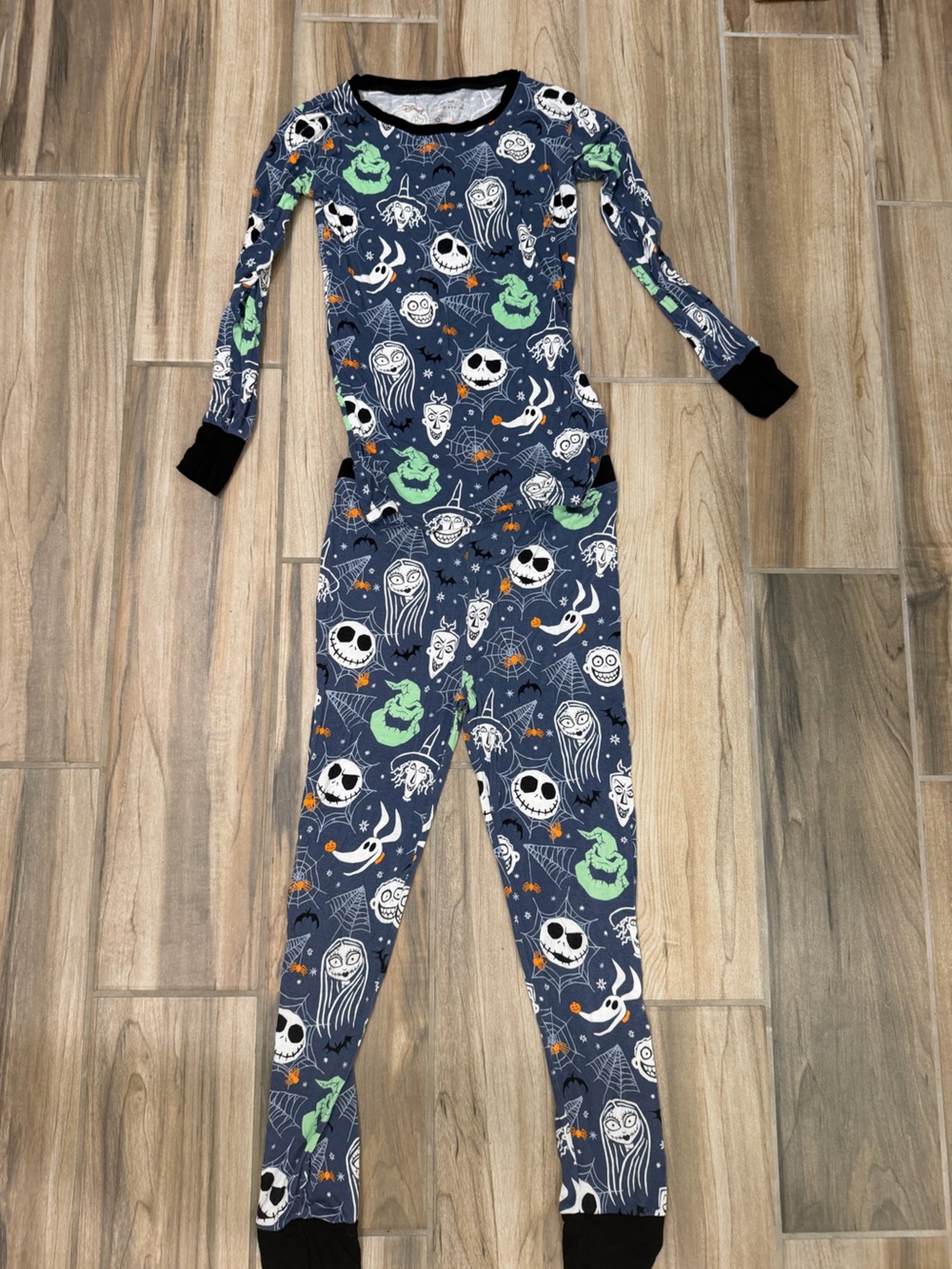 Little Sleepies Nightmare before Christmas Halloween pajamas